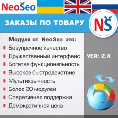 NeoSeo Заказы по товару